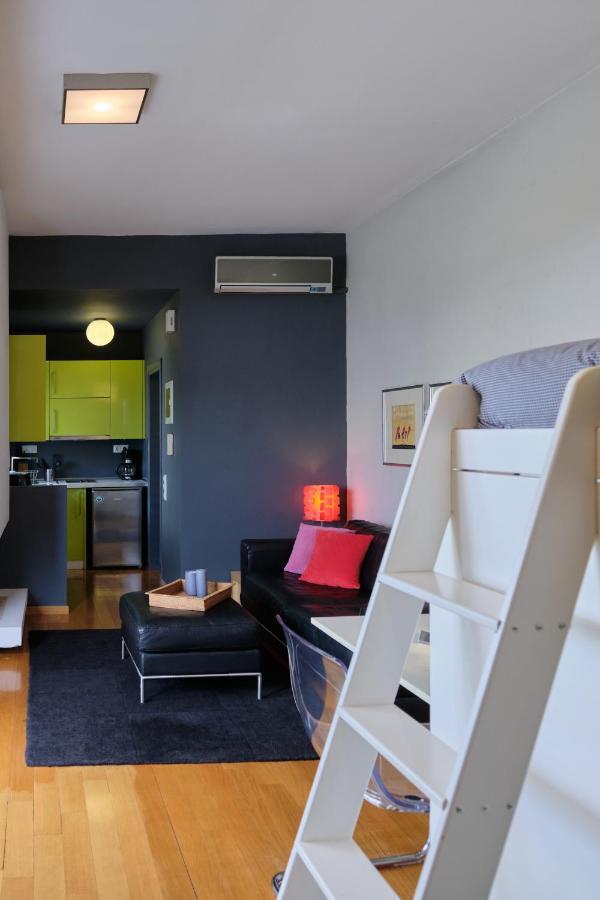 Homz Ah03 Penthouse Studio Hilton Area เอเธนส์ ภายนอก รูปภาพ